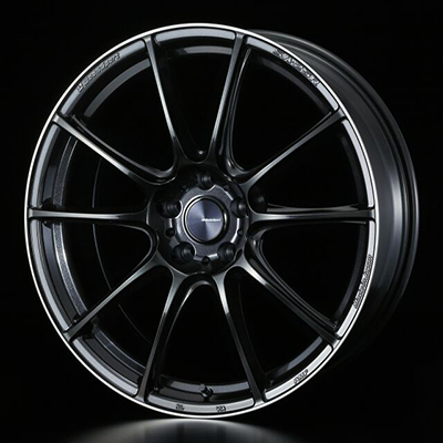 WEDS WEDSSPORT SA25R 19X8.0J +45 5H 114.3 M-BLK BLACK 0073814