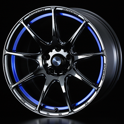 WEDS WEDSSPORT SA99R 18X8.5J +35 5H 114.3 BLC2 BLUE LIGHT CHROME 0073915