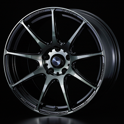 WEDS WEDSSPORT SA99R 17X7.5J +45 5H 114.3 WBC WORTH BLACK CLEAR 0073897