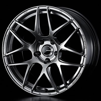 WEDS WEDSSPORT SA27R 18X9.5J +38 5H 114.3 PSB M14 PLATINUM SILVER BARB 0074223