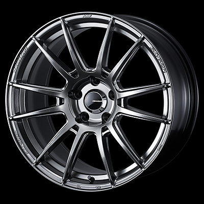 WEDS WEDSSPORT SA62R 18X8.5J +52 5H 114.3 PSB PLATINUM SILVER BARB 0041818