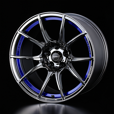 WEDS WEDSSPORT SA10R 18X9.5 +38 5H114.3 BLC BLUE LIGHT CHROME 0072637