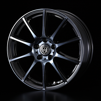 WEDS RIZLEY KC 16X6.5J +53 5H 114.3 BKP BLACK POLISH 0040523