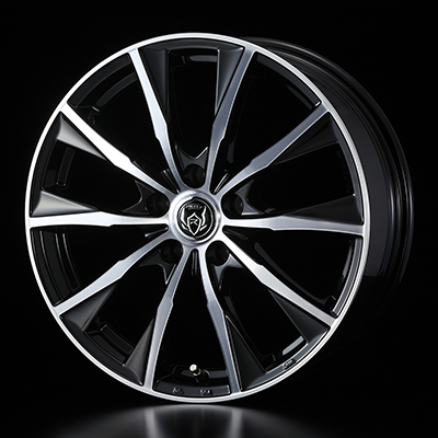 WEDS RIZLEY MG 18X8.0J +45 5H 114.3 BKP BLACK POLISH 0039921