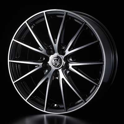 WEDS RIZLEY VS 17X7.0J +48 5H 114.3 BKP BLACK POLISH 0039428