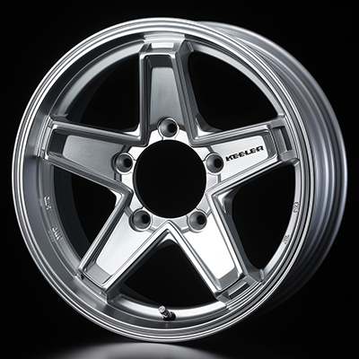 WEDS ADVENTURE KEELER TACTICS 16X5.5J +22 5H 139.7 HSL HYPER SILVER 0039707