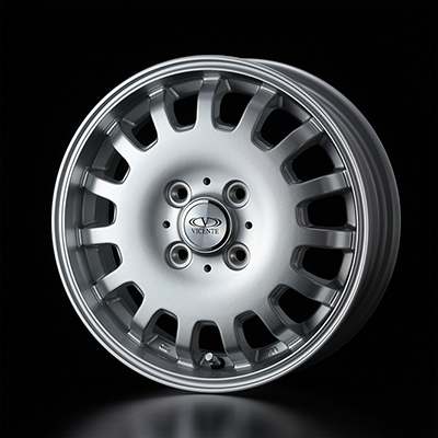 WEDS STYLISH WHEELS VICENTE 04 EV SIL 13X4.5 +50 4H-100 SIL SILVER 0035663