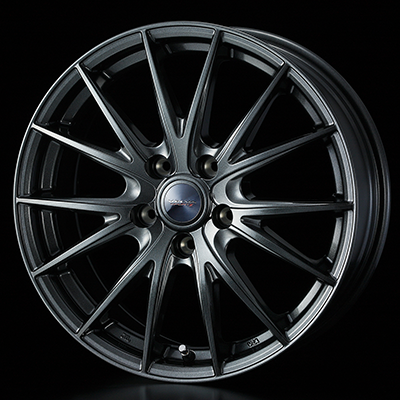 WEDS STYLISH WHEELS VELVA SPORT2 19X7.0J +43 5H 114.3 GMT ST-NUT GUN METALLIC 0041394