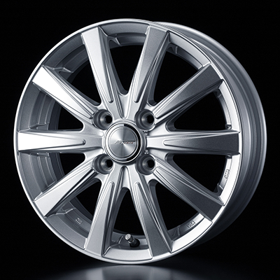 WEDS STYLISH WHEELS JOKER SPIRITS 15X5.5J +50 4H 100 SIL SILVER 0040130