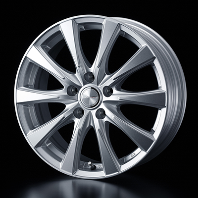 WEDS STYLISH WHEELS JOKER SPIRITS 19X7.0J +43 5H 114.3 ST-NUT SIL SILVER 0041393