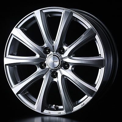 WEDS STYLISH WHEELS JOKER SMASH 17X7.0J +40 5H 114.3 M-SILVER SILVER 0042060