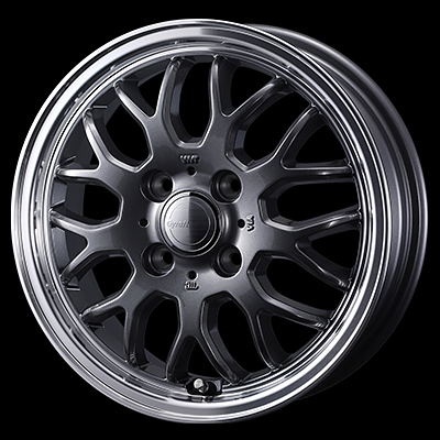 WEDS GYRAFT 9M 14X4.5J +45 4H 100 GMT GUNMETALLIC 0041628