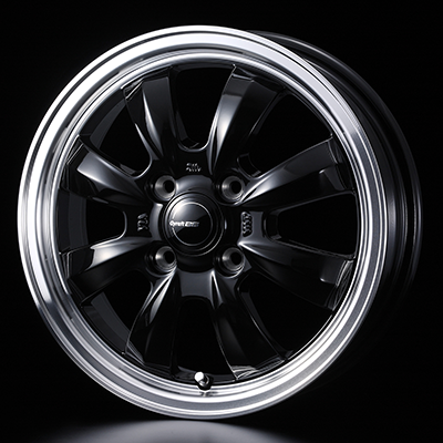 WEDS GYRAFT 8S 15X5.5J +42 4H 100 BLK BLACK 0041424