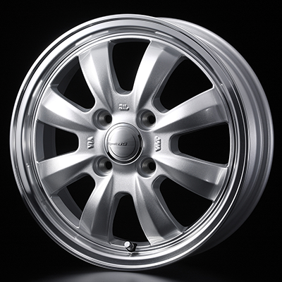 WEDS GYRAFT 8S 14X4.5J +45 4H 100 SIL SILVER 0040908