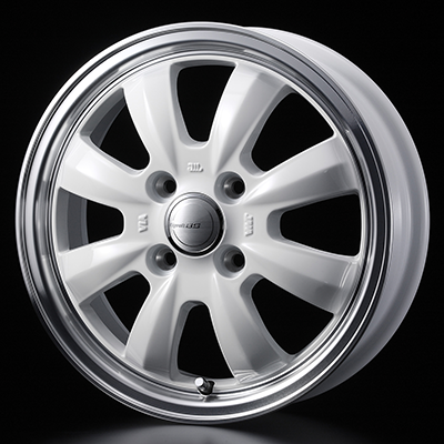 WEDS GYRAFT 8S 14X4.5J +45 4H 100 WHT WHITE 0040954