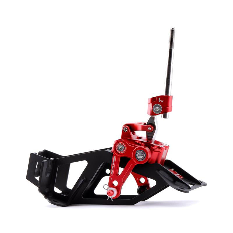 M&M HONDA 5MT SHORT SHIFTER ASSY RED COLOR HYBRID RACING FOR FIT GE6 5MT 00111-GE6-HR01R