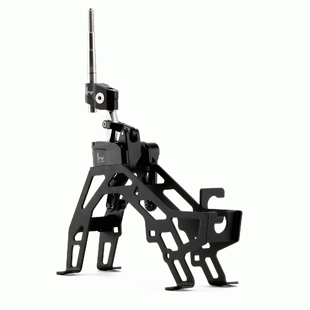 M&M HONDA SHORT SHIFTER ASSEMBLY BLACK COLOR HYBRID RACING FOR CIVIC FK8 FK7 00111-FK8-HR01B