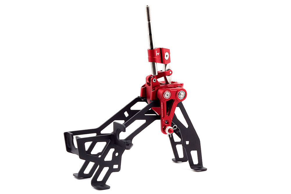 M&M HONDA SHORT SHIFTER ASSEMBLY RED COLOR HYBRID RACING FOR CIVIC FK8 FK7 00111-FK8-HR01R