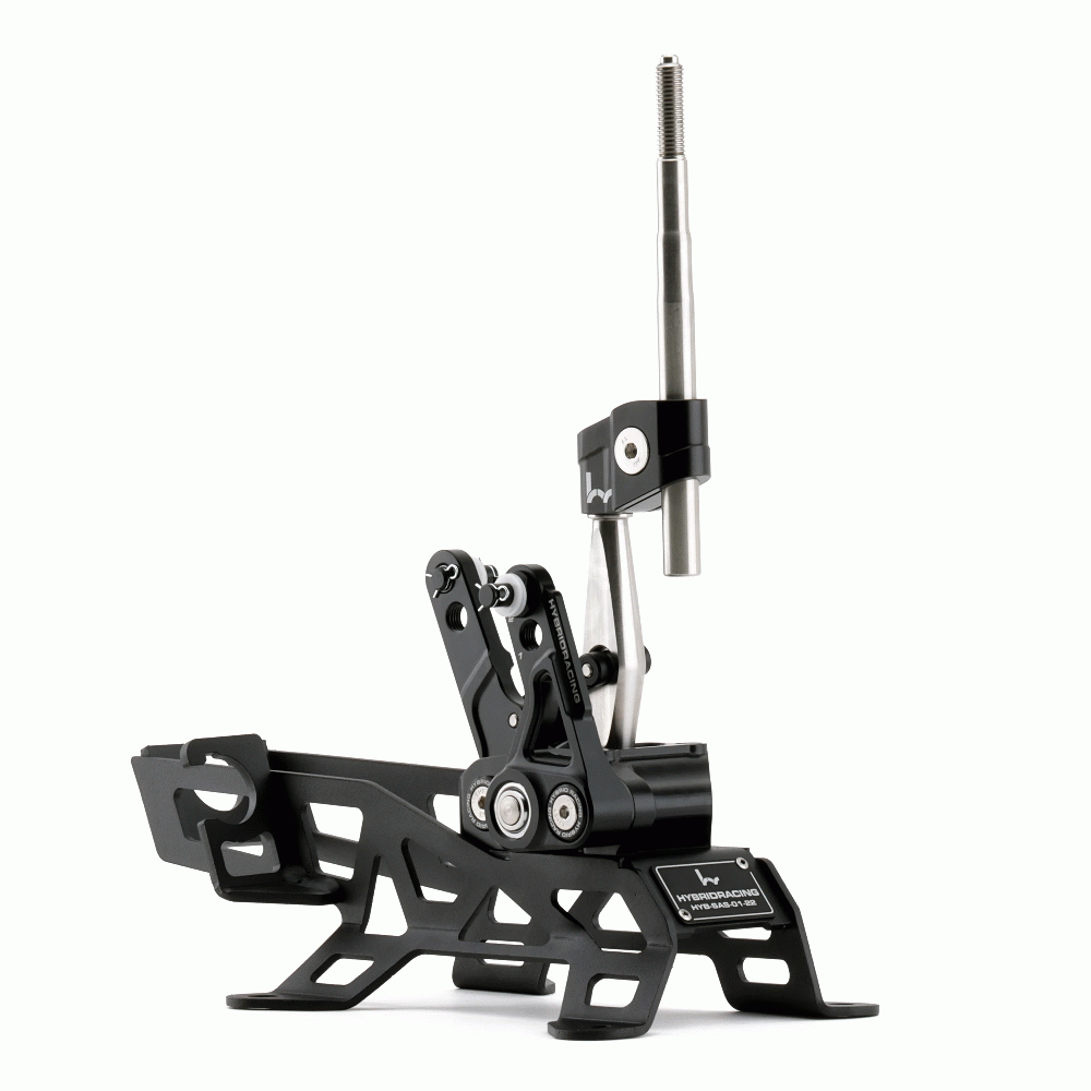 M&M HONDA SHORT SHIFTER ASSEMBLY BLACK COLOR HYBRID RACING FOR INTEGRA DC5 00111-DC5-HR01B