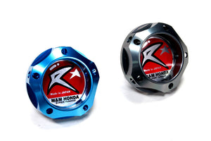 M&M HONDA OIL FILLER CAP COLOR BLUE FOR  00015-OFC-M002-BL