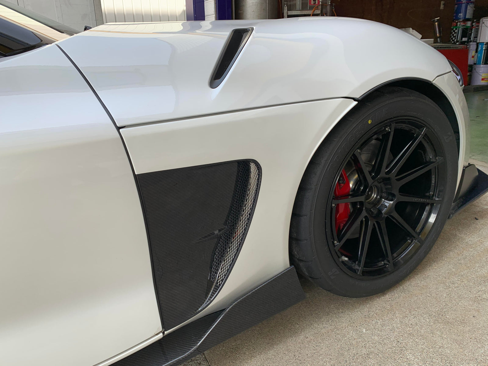 REVOLUTION FRONT FENDER FRP FOR TOYOTA SUPRA A90 A90-FF-FRP