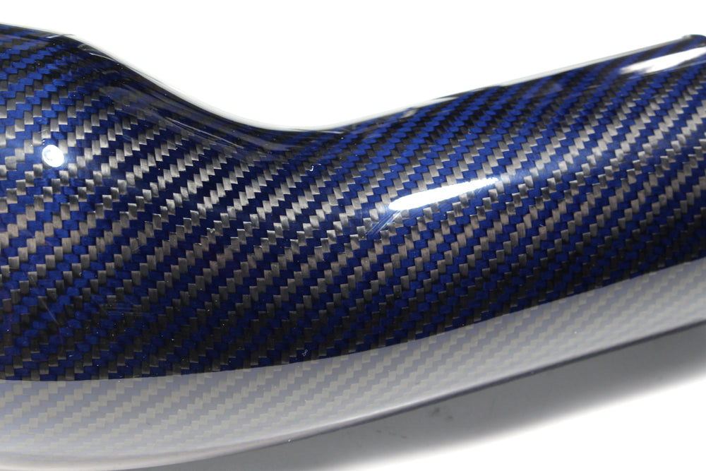 M&M HONDA INTAKE SYSTEM KIT BLUE CARBON KEVLAR EVENTURI FOR CIVIC FK8 00405-FK8-M001-BLUE