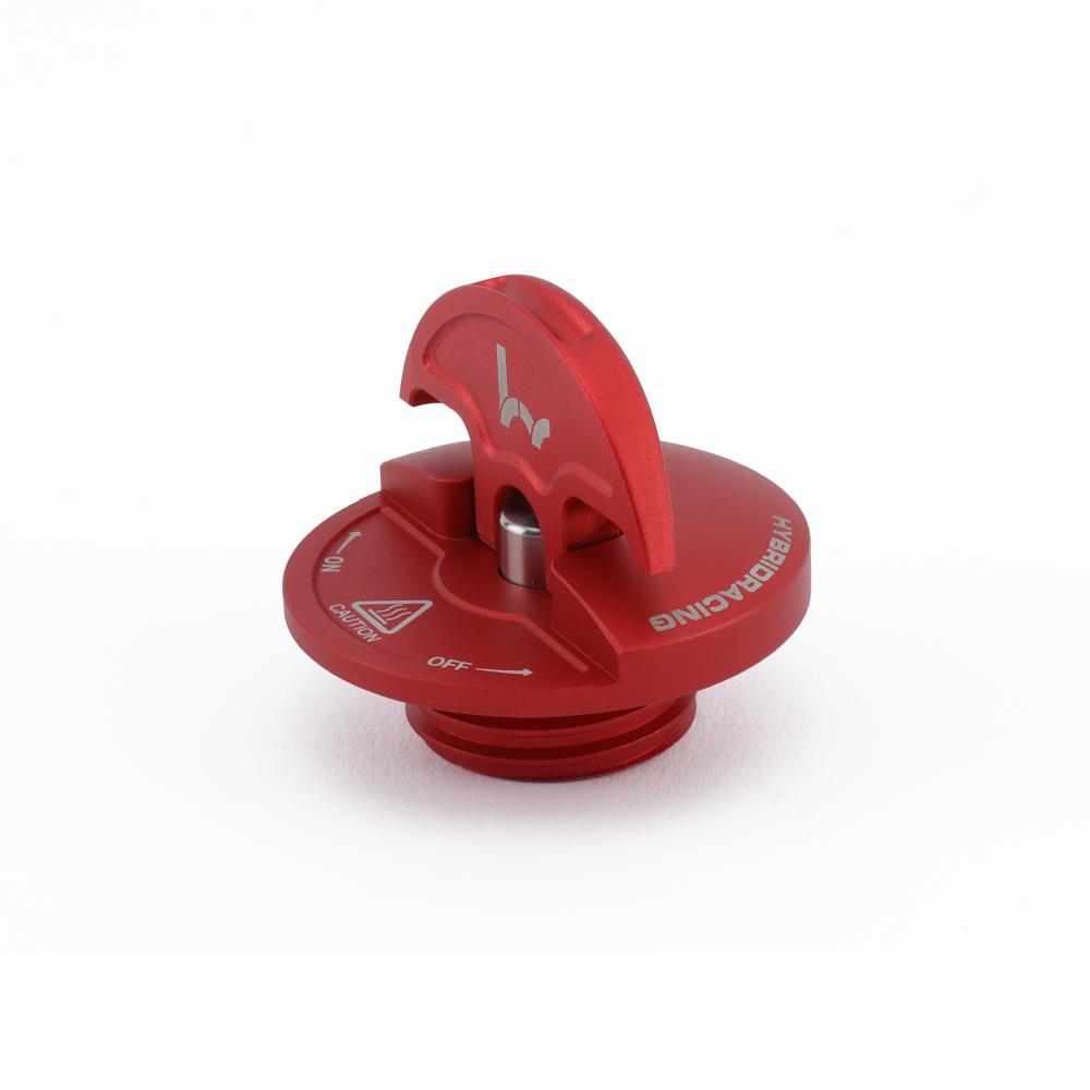 M&M HONDA OIL FILLER CAP HYBRID RACING V2 SLIM RED FOR HONDA CIVIC FL5 00015-OFC-HR01-R