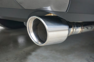 EXART ONE MUFFLER GRAPHITE METALLIC CIRCULAR TAILPIPE (OUTER DIAMETER Φ114) EXHAUST EXHAUST FOR TOYOTA RAV4 6BA-MXAA54 GASOLINE M20A-FKS EA02-TY112-G