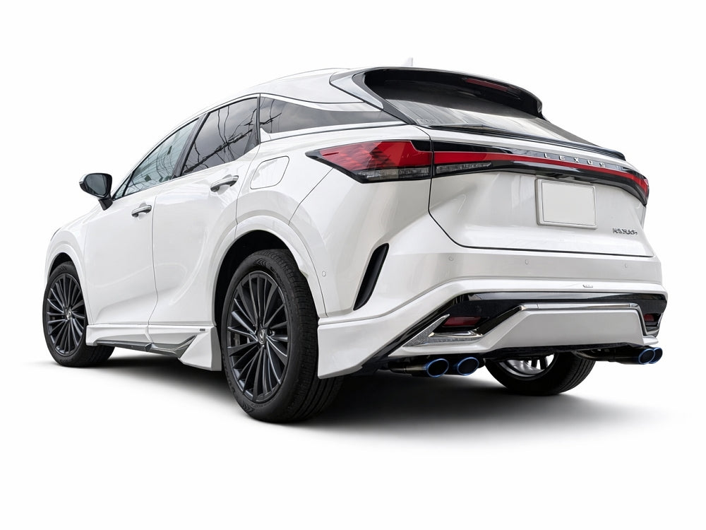 EXART ONE MUFFLER STAINLESS STEEL OVAL TAIL (110MM X 70MM 4 PIECES) EXHAUST EXHAUST FOR LEXUS RX350H 6AA-AALH15 A25A-FXS EA02-LX127-S
