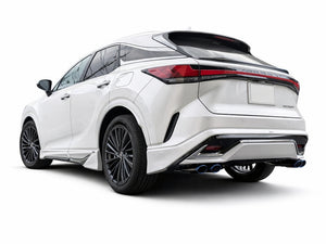 EXART ONE MUFFLER TITANIUM OVAL TAIL (110MM X 70MM 4 PIECES) EXHAUST EXHAUST FOR LEXUS RX350H 6AA-AALH15 A25A-FXS EA02-LX127-T
