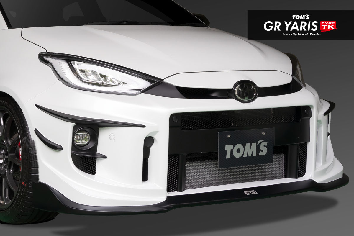 TOMS FRONT BUMPER BLACK 219 FOR TOYOTA GR YARIS GXPA16 GXPA12 52110-TPA17-B