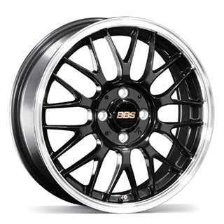 BBS FORGED ALUMINUM 1-PIECE WHEEL RG-F 15X7.0 33 4X100.0 BLUE BLACK DIAMOND CUT (BBD) RG359-BBD