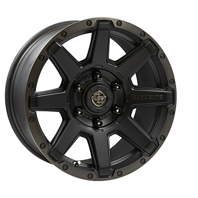 WEDS CROSSOVER GARMENTS STYLE-U 17X8.0J +20 6H 139.7 MBK M BLACK 0040461