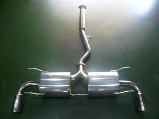 REVOLUTION SILENT SPORTS MUFFLER EXHAUST FOR MAZDA RX-8 SE3P ZENKI RSE3-SSMA