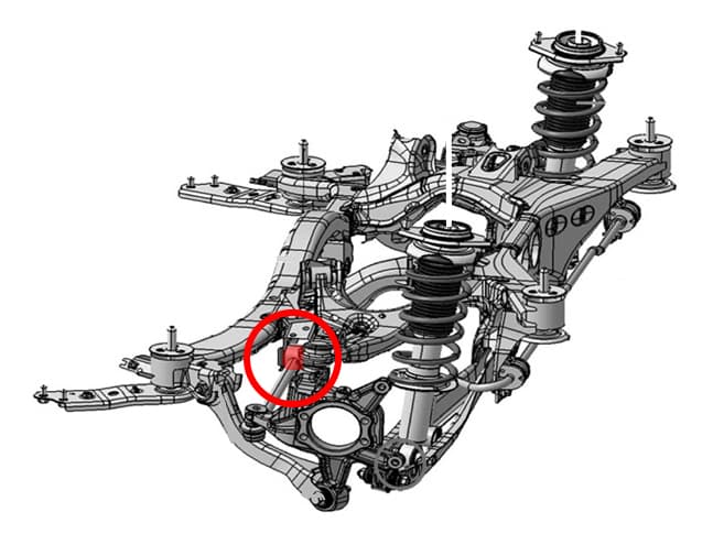 REVOLUTION R TOE CONTROL ARM PILLOW BUSH FOR TOYOTA 86 SUBARU BRZ ZN6 ZC6 RZN6-RTCP