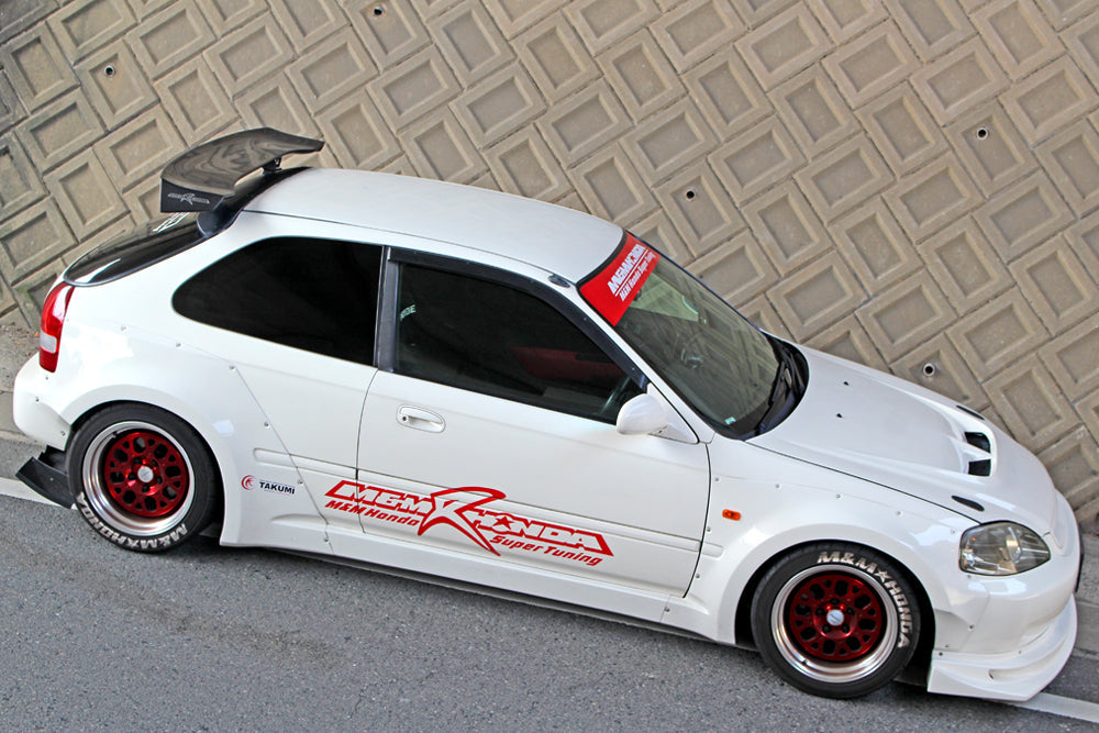 M&M HONDA CARBON GT WING TYPE WCMRS 1370MM FOR CIVIC EK9 00900-EK9-WCMRS
