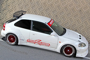 M&M HONDA CARBON GT WING TYPE WCMRS 1370MM FOR CIVIC EK9 00900-EK9-WCMRS