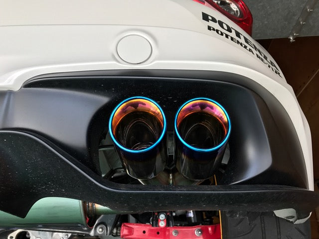 REVOLUTION DUAL CHAMBER MUFFLER EXHAUST FOR TOYOTA 86 SUBARU BRZ ZN6 ZC6 RZN6-DCM