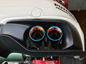 REVOLUTION DUAL CHAMBER MUFFLER EXHAUST FOR TOYOTA 86 SUBARU BRZ ZN6 ZC6 RZN6-DCM