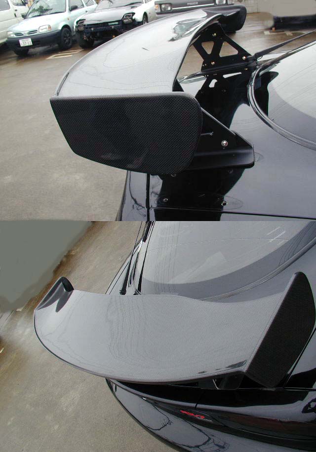 RE-AMEMIYA REAR SPOILER-GT III CF LOW FOR MAZDA RX-7 FD3S 22080220CGT03