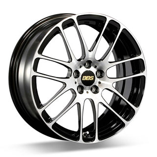 BBS RE-L2 RE5054 17X7.0 +41 5X100.0 BLACK DIAMOND CUT (BKD) FOR  RE5054-BKD