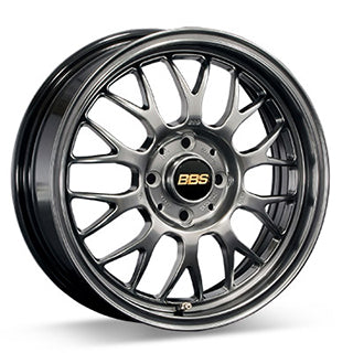 BBS FORGED ALUMINUM 1-PIECE WHEEL RG-F 15X7.0 33 4X100.0 DIAMOND BLACK (DB) RG359-DB