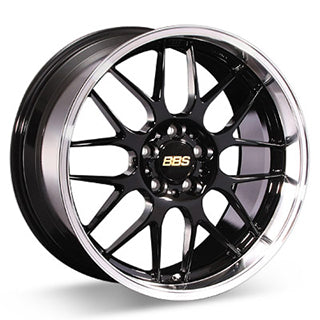BBS RG-R RG710 17X7.0 +42 5X114.3 BLACK DIAMOND CUT (BKD) FOR  RG710-BKD