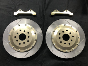 REVOLUTION REAR 2-PIECE BIG ROTOR FOR TOYOTA GR YARIS GXPA16 GXPA-R2PBR