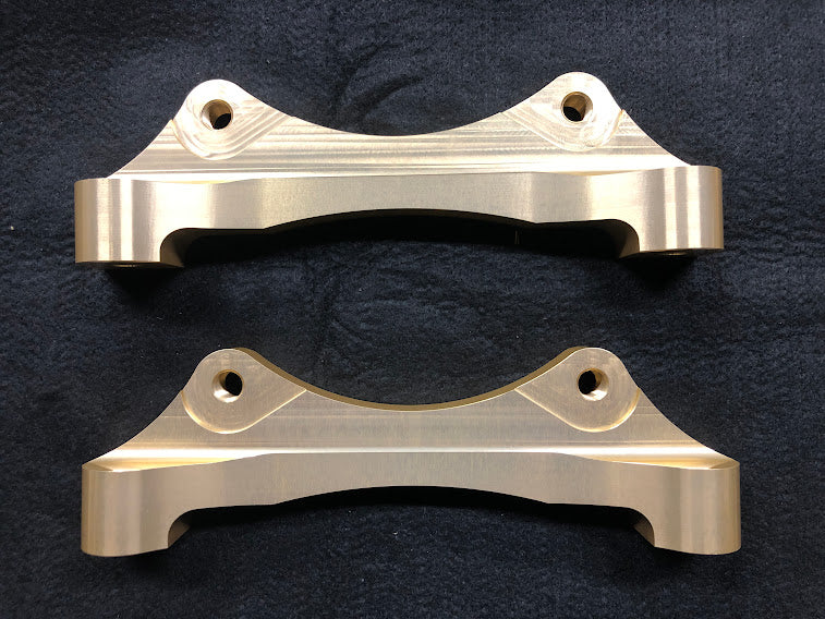 REVOLUTION FRONT REPLACEMENT BRAKE ROTOR BRACKET SET FOR TOYOTA GR YARIS GXPA16 GXPA-FRBBS