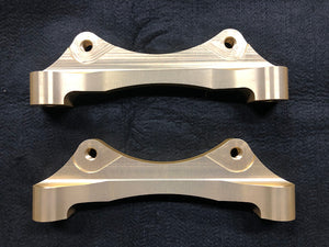 REVOLUTION FRONT REPLACEMENT BRAKE ROTOR BRACKET SET FOR TOYOTA GR YARIS GXPA16 GXPA-FRBBS