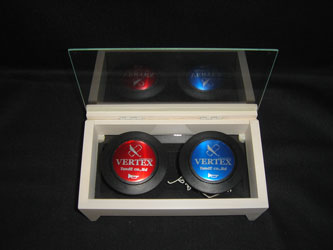 CAR MAKE T&E VERTEX HORN BUTTON (VERTEX HORN BUTTON) RED FOR  CARMAKETE-02099
