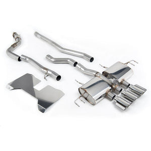 M&M HONDA MILLTEK SPORT VALVED EXHAUST01 POLISH FOR HONDA CIVIC FL5 00500-FL5-MS01