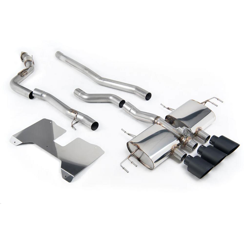 M&M HONDA MILLTEK SPORT VALVED EXHAUST 02 CERAMIC COAT FOR HONDA CIVIC FL5 00500-FL5-MS02