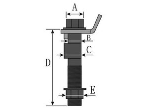LARGUS CAMBER BOLT FOR  01060177015-QQ